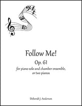 Follow Me! piano sheet music cover